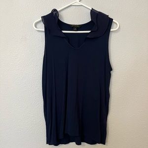 Banana Republic Ruffled Neck Tank